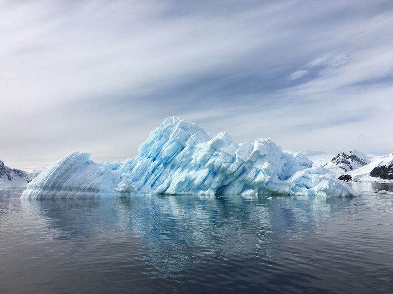 Fiery Iceberg